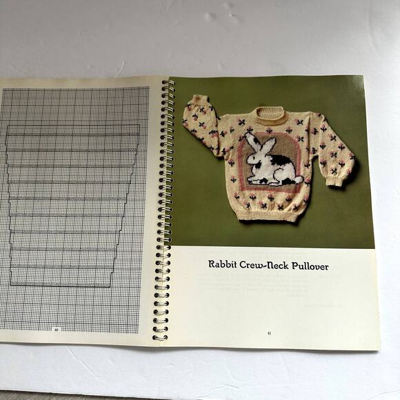 Countryknits Kids Carol Huber 1987 24 Patterns Sweaters American Folk Designs - Picture 9 of 13